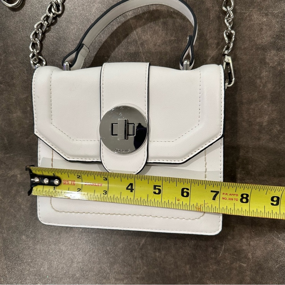 Steve Madden Banita Mini Crossbody Bag White Purse - Picture 6 of 7